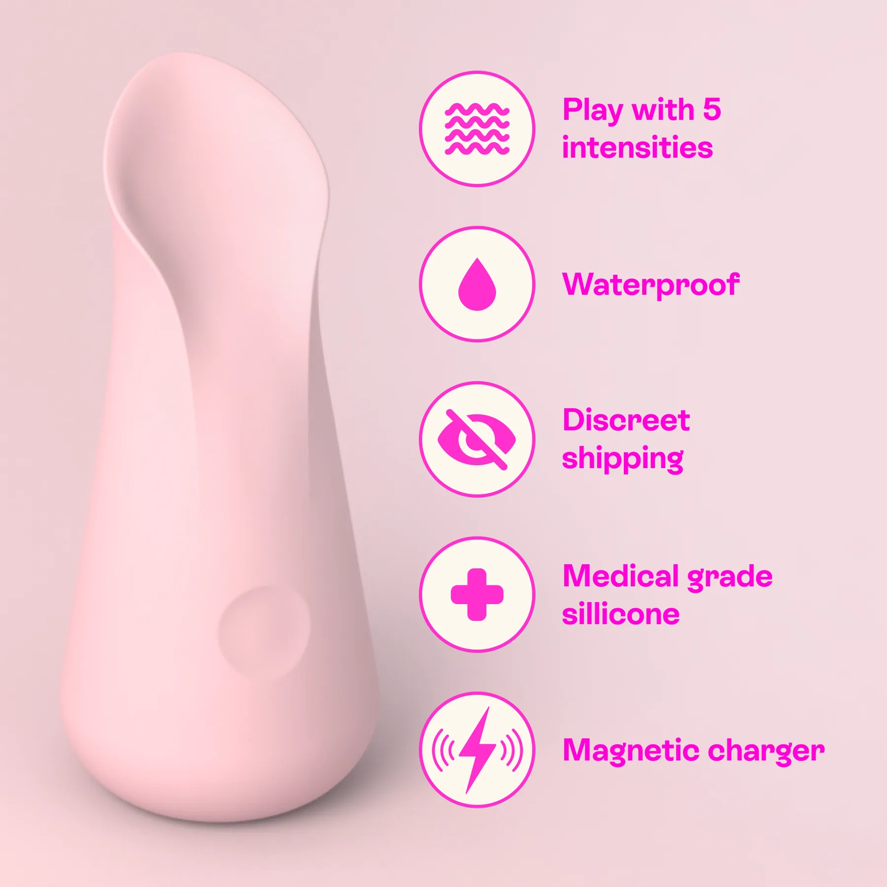 Uno vibrator — detail